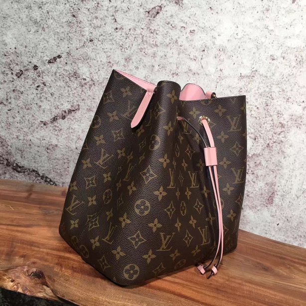 Louis vuitton original  bag monogram neonoe M44022 pink