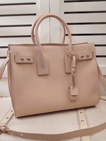 YSL original soft calfskin large sac de jour bag 464960 apricot