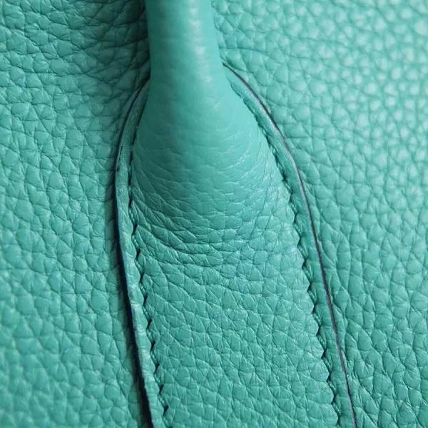 Hermes original calfskin garden party 30 bag G0030 cyan