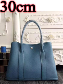 Hermes original calfskin garden party 30 bag G0030 sky blue