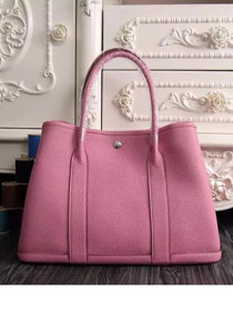 Hermes original calfskin garden party 36 bag G0360 pink