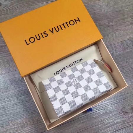 Louis Vuitton damier azur toiletry pouch 15 M47546 white