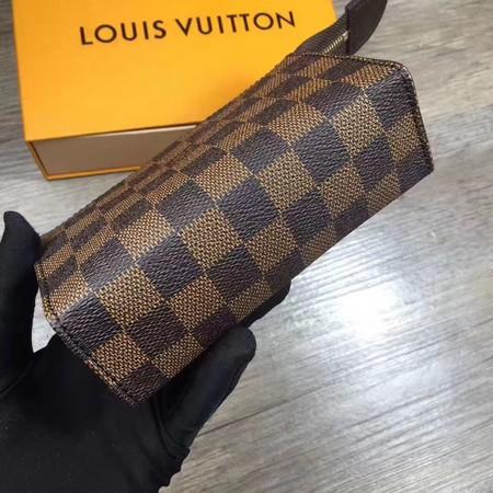 Louis Vuitton damier ebene toiletry pouch 15 M47546 brown