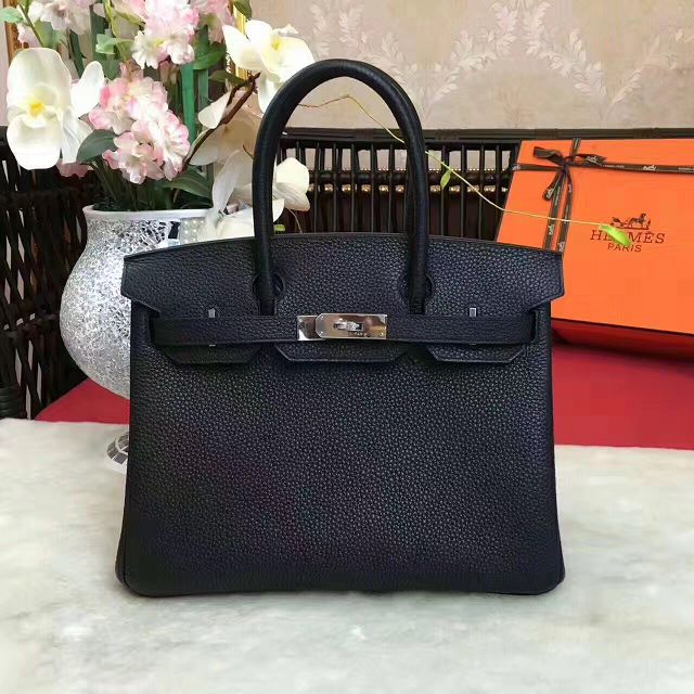 Hermes original togo leather birkin 35 bag H35-1 black