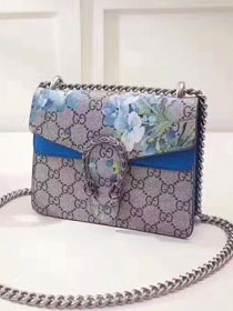 2017 GG dionysus blooms mini bag 421970 blue