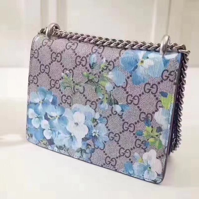 2017 GG dionysus blooms mini bag 421970 blue