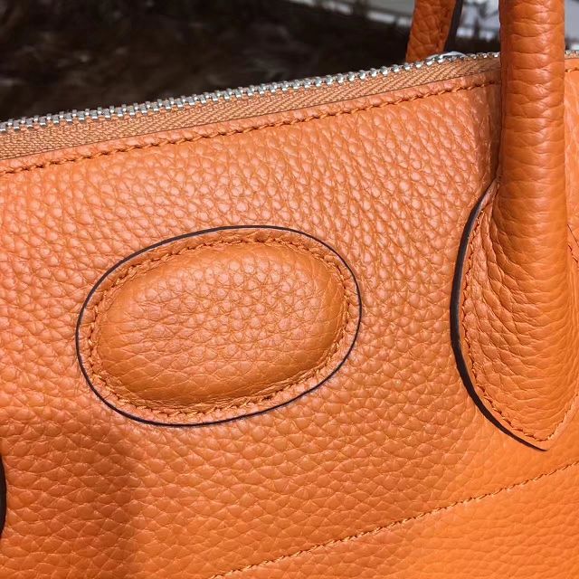 Hermes calfskin medium bolide 31 bag B31 orange