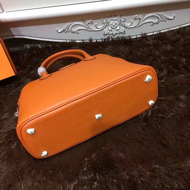 Hermes calfskin medium bolide 31 bag B31 orange