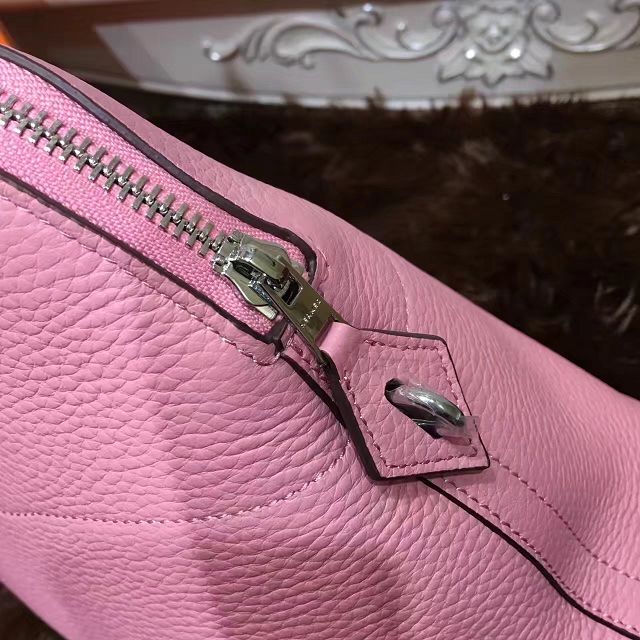 Hermes calfskin medium bolide 31 bag B31 pink