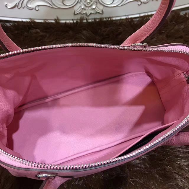 Hermes calfskin medium bolide 31 bag B31 pink