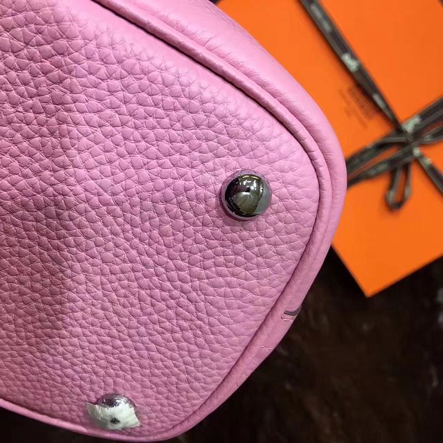 Hermes calfskin medium bolide 31 bag B31 pink