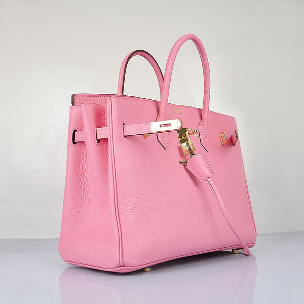 Hermes original togo leather birkin 30 bag H30-1 pink