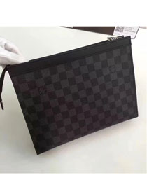 2018 Louis vuitton damier canvas pochette voyage MM n41696