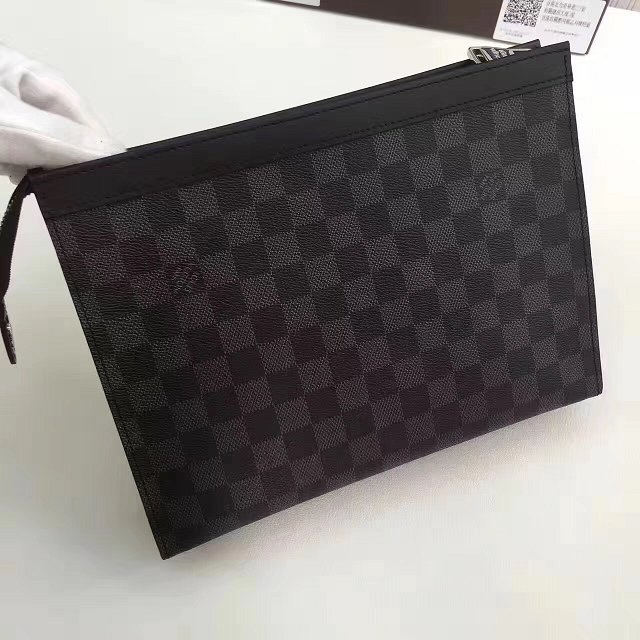 2018 Louis vuitton damier canvas pochette voyage MM n41696