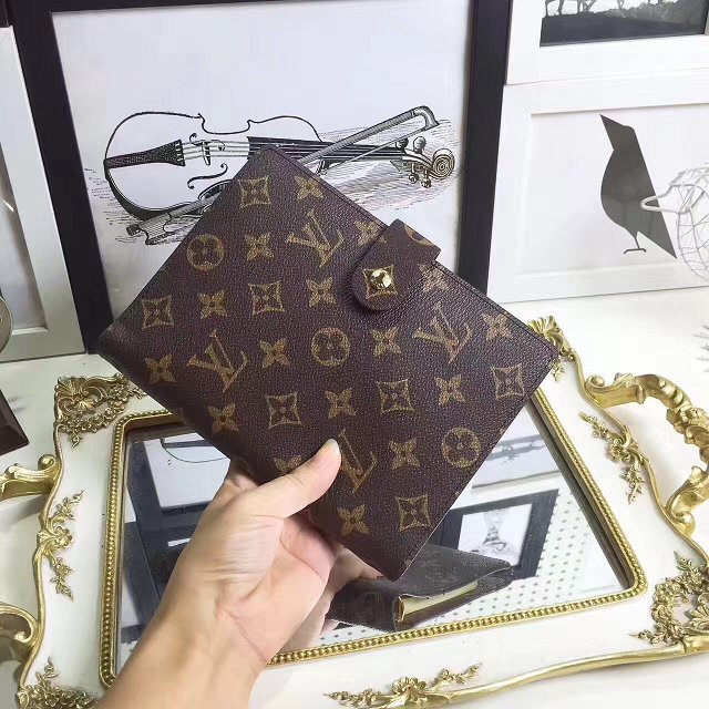 Louis vuitton monogram canvas notebook M2004