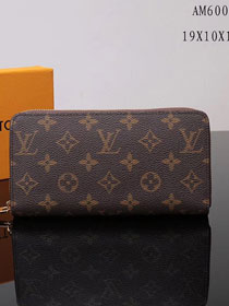 Louis vuitton monogram canvas zippy wallet M60017