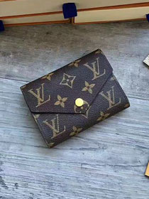 Louis vuitton monogram canvas victorine wallet M41938 yellow