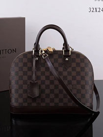 Louis vuitton original damier ebene alma pm N53150