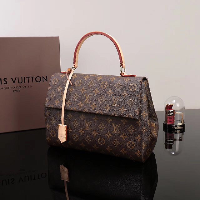 Louis vuitton original monogram canvas cluny mm M42735