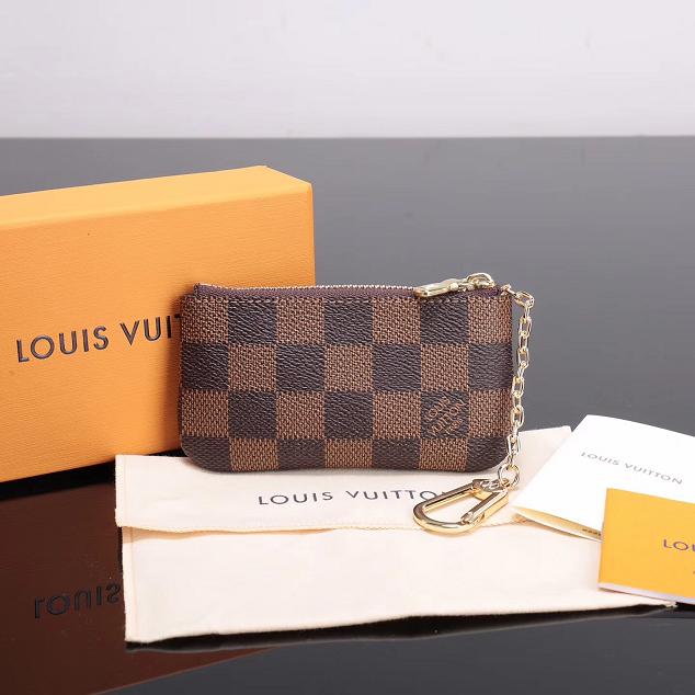 Louis vuitton damier ebene key pouch n62658