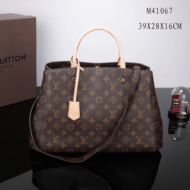 Louis vuitton original monogram montaigne bag gm m41067