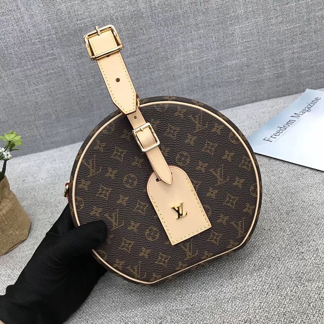 2018 louis vuitton original monogram canvas petite boite chapeau m43514