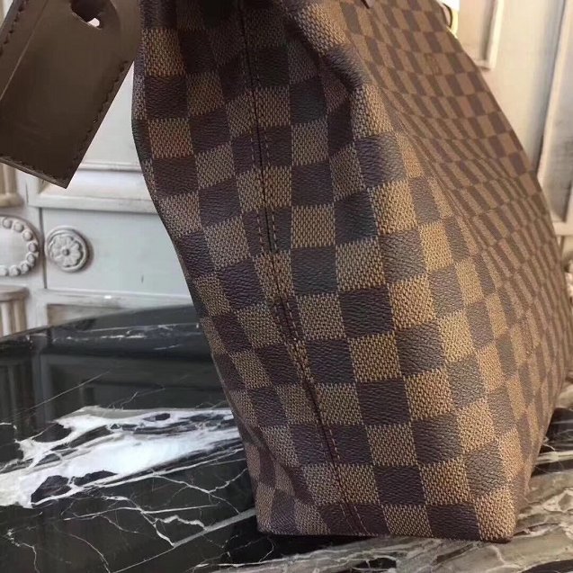 2018 louis vuitton original damier ebene graceful hobo pm N44044