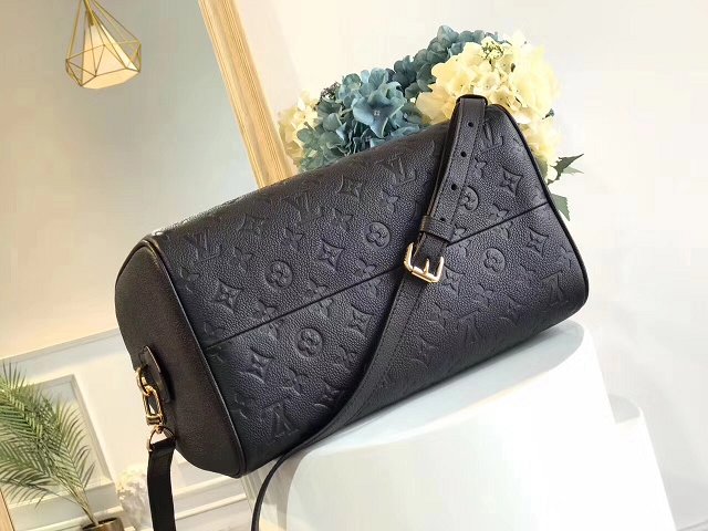 Louis vuitton original monogram empreinte speedy 25 M42401 black