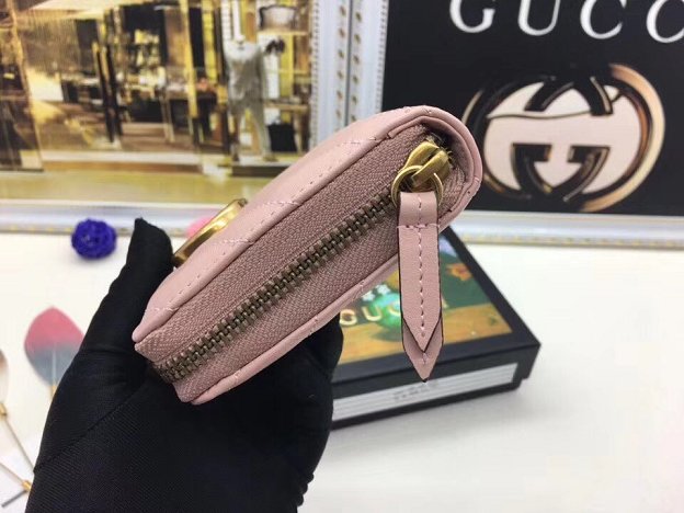 GG top quality marmont wallet 460188 pink