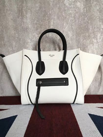 2018 celine original cabas luggage phantom bag 9908 white