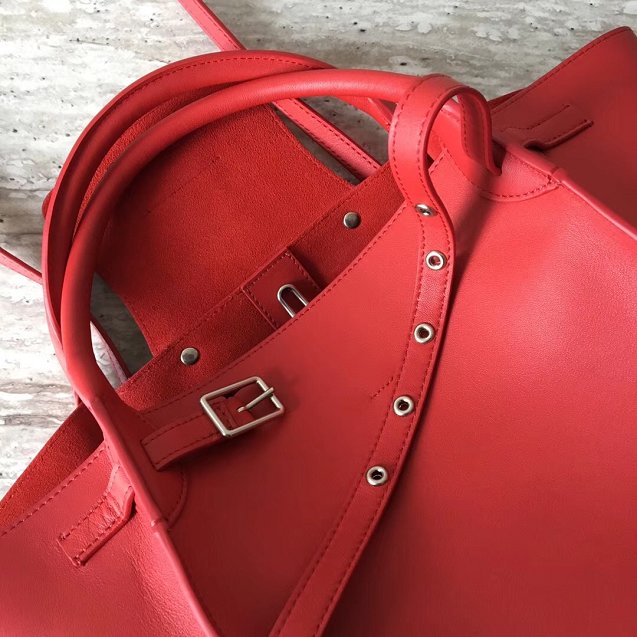 2018 celine original bare calfskin small big bag 55426 red