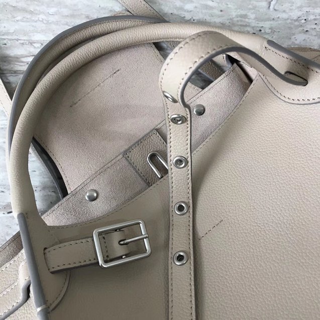 2018 celine original calfskin small big bag 55426 light gray