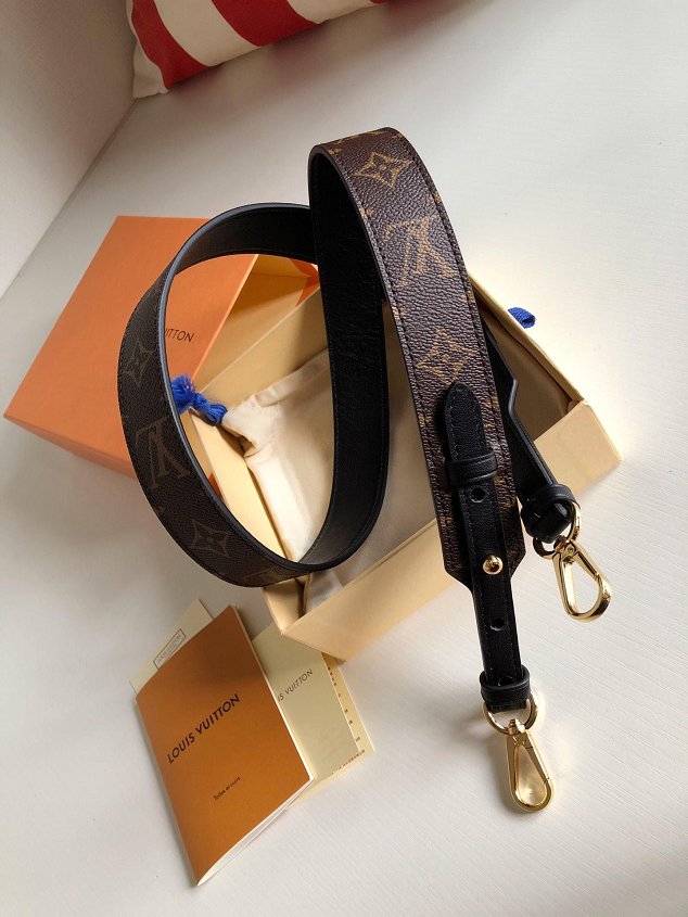 Louis vuitton original monogram long strap LV00003 black