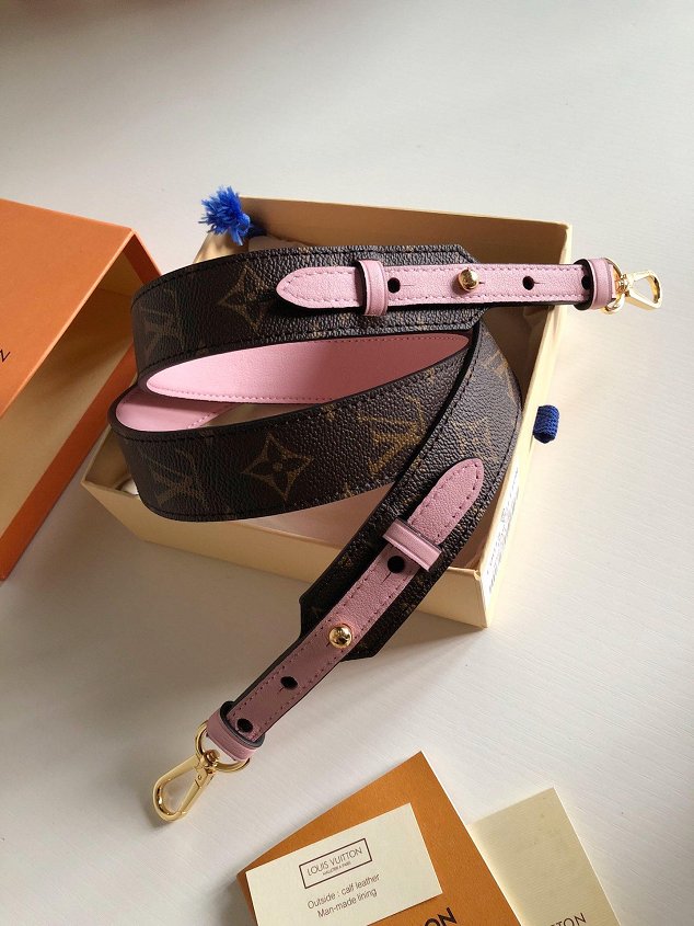 Louis vuitton original monogram long strap LV00003 pink