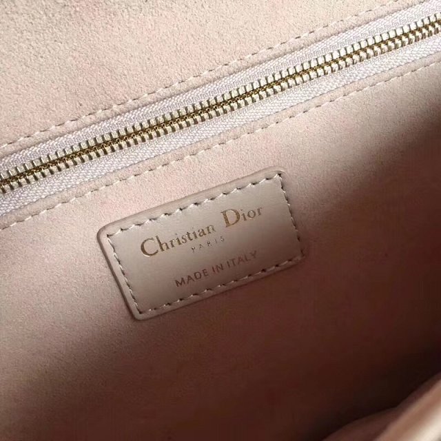 Dior original lambskin dioraddict flap bag M5818 pink