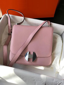 Hermes original handmade evercolor calfskin 2002 bag H075133 pink