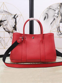 Hermes calfskin small garden party 30 bag G300 red