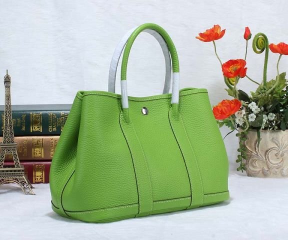 Hermes original calfskin garden party 36 bag G0360 green