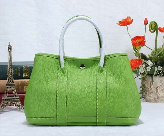 Hermes original calfskin garden party 36 bag G0360 green