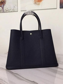 Hermes original calfskin painting lining large garden party 36 bag G3600 black