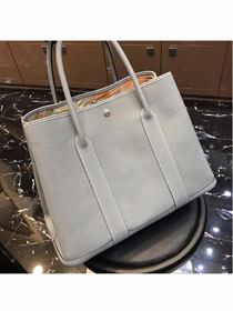 Hermes original calfskin painting lining small garden party 30 bag G3000 grey