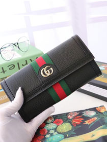 GG calfskin wallet 523153 black