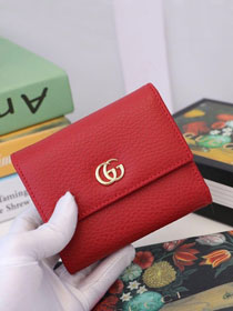 GG calfskin wallet 546584 red