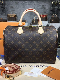 Louis vuitton original handmade monogram canvas speedy 30 M41112