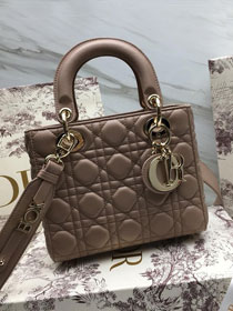 Dior original lambskin small my ABCdior bag M0538 nude