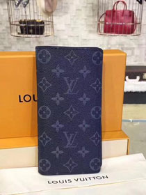 Louis vuitton original monogram eclipse brazza wallet M61697