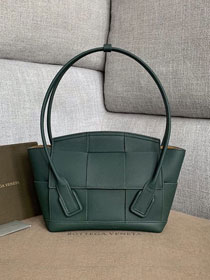 2020 BV original grain calfskin small arco 33 bag 575943 green