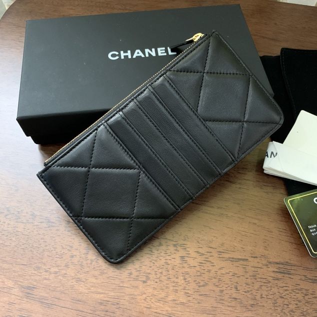 CC original lambskin 19 phone&card holder AP1182 black