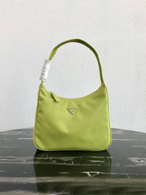 Prada original nylon mini hobo bag MV519 light green