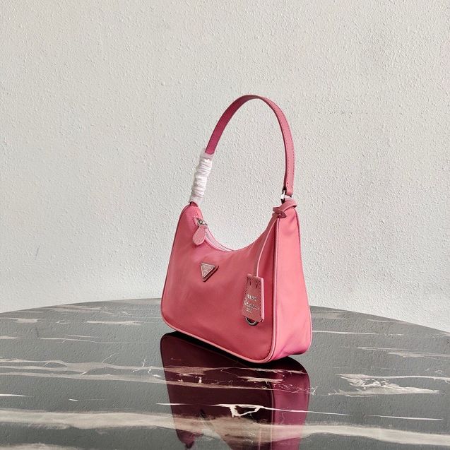 Prada original nylon re-edition 2005 mini bag 1NE204 pink